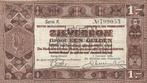 Zilverbon -1 GULDEN 1938 ZF serie K799053 -P61,AV4.1a, Verzenden, 1 gulden
