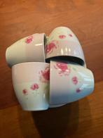 4 kop- en schoteltjes, Ophalen of Verzenden, Zo goed als nieuw, Overige stijlen, Kop(pen) en/of Schotel(s)