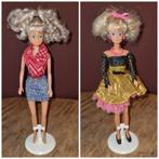 2x Barbie / Steffi, Kinderen en Baby's, Speelgoed | Poppen, Ophalen of Verzenden, Gebruikt, Barbie