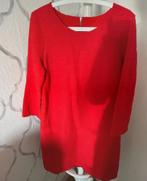 Rode jurk L steps, Kleding | Dames, Maat 38/40 (M), Ophalen of Verzenden, Zo goed als nieuw, Boven de knie