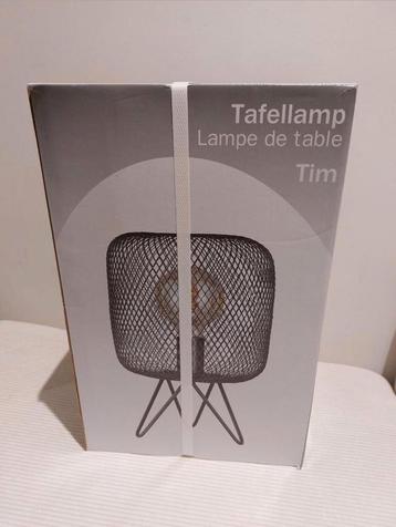 Moderne Tafellamp Tim - Metaal Zwart beschikbaar voor biedingen