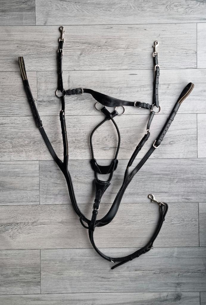 Kavalkade Caya borsttuig, Dieren en Toebehoren, Paarden en Pony's | Hoofdstellen en Tuigage, Zo goed als nieuw, Overige soorten