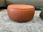 Nieuw Design on Stock Barrell 60 Cera Cognac poef Hocker, Rond, Ophalen of Verzenden, Leolux Harvink Jori Rolf Benz Evidence Pode Eyye Montis