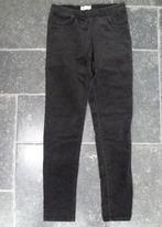 Broek maat 164, zwart rib, H&M, ribbroek., Broek, Meisje, H&M, Ophalen of Verzenden