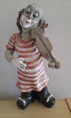Beeldje clown voor wandbevestiging, Verzamelen, Beelden en Beeldjes, Ophalen of Verzenden, Gebruikt, Mens