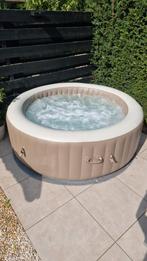 Intex opblaasbare jacuzzi als nieuw. 4 persoons, Tuin en Terras, Bubbelbaden en Hottubs, Ophalen of Verzenden, Zo goed als nieuw