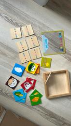 Memory spel - vrolijk - hout - baby zoo, Ophalen of Verzenden, Gebruikt, Overige typen