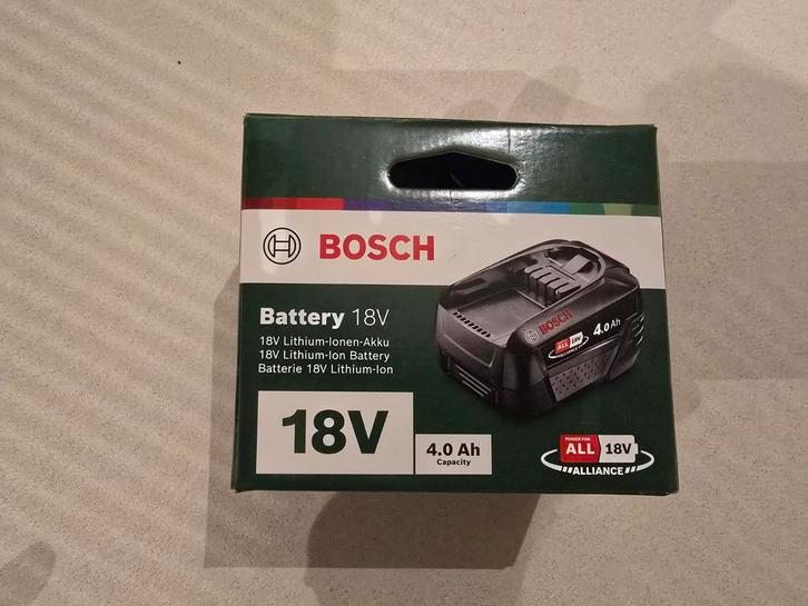 Bosch/Gardena PBA 18V 4.0Ah Accu - Nieuw in Verpakking!, Doe-het-zelf en Verbouw, Gereedschap | Machine-onderdelen en Toebehoren