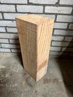 Eiken houten zuil 50 cm hoogte breedte 13-18 cm, Ophalen of Verzenden, Zo goed als nieuw