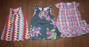 3 Merk Zomerjurkjes Name It, Mexx en Blue Seven (74-80) beschikbaar voor biedingen