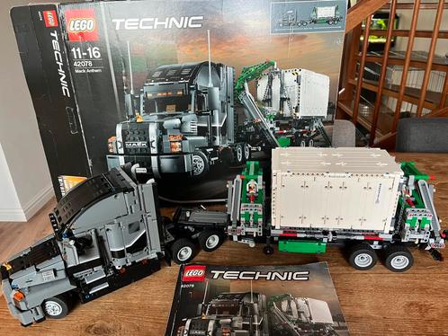 Lego 42078 Technic Mack Anthem, Kinderen en Baby's, Speelgoed | Duplo en Lego, Zo goed als nieuw, Lego, Complete set, Ophalen of Verzenden