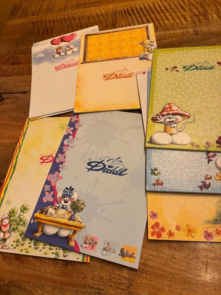 Diddl blok blaadjes A4 te koop, Verzamelen, Diddl, Nieuw, Papier, Kaart of Schrift, Diddl, Verzenden