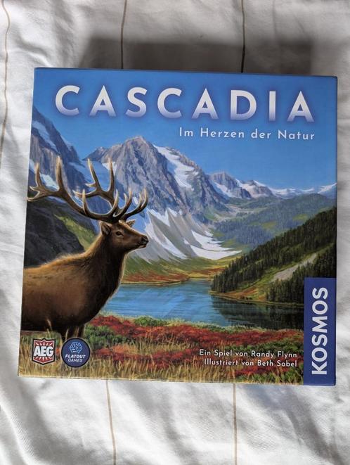Cascadia, Hobby en Vrije tijd, Gezelschapsspellen | Bordspellen, Zo goed als nieuw, Een of twee spelers, Drie of vier spelers