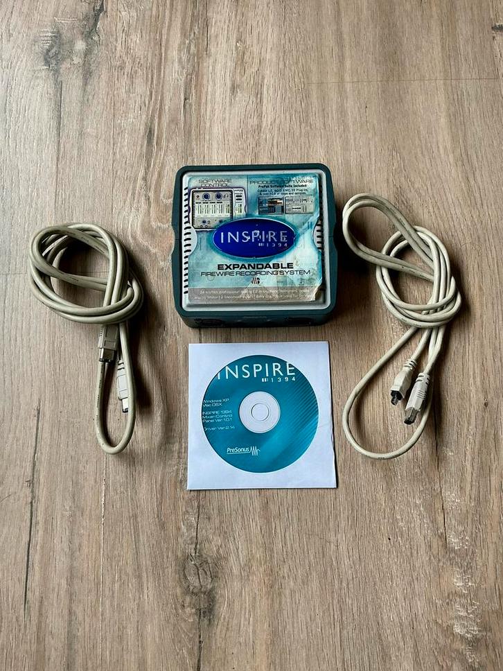 KOOPJE: Presonus Inspire 1394 audio interface, Computers en Software, Geluidskaarten, Gebruikt, Extern, Ophalen of Verzenden