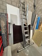 Aluminium 3 delige ladder, Ophalen, Gebruikt, 4 meter of meer