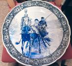 Delfts blauw bord Royal Spinhx, Antiek en Kunst, Ophalen