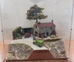 Diorama boerderij., Overige merken, Gelijkstroom of Wisselstroom, Brug, Tunnel of Gebouw, Nieuw