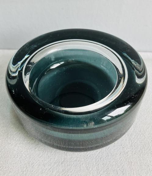 Holmegaard Per Lutken Denmark schaal vide poche glas sixties, Antiek en Kunst, Antiek | Glas en Kristal, Ophalen of Verzenden