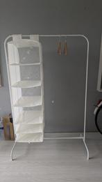 IKEA Mulig Kledingrek € 5, met SKUBB Opberger (optioneel), Ophalen, Met plank(en), 100 tot 150 cm, 50 tot 100 cm