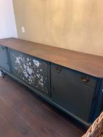 Dressoir tv meubel queen anne landelijk klassiek vintage, Ophalen, Gebruikt, 200 cm of meer, Landelijk vintage klassiek