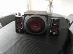 Trust CXT 38 tytan 2.1 subwoofer speakerset, Audio, Tv en Foto, Overige Audio, Tv en Foto, Ophalen of Verzenden, Zo goed als nieuw