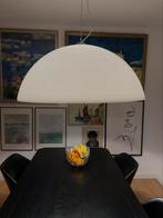 Design hanglamp - rond 90cm, Huis en Inrichting, Lampen | Hanglampen, Ophalen, Zo goed als nieuw, 75 cm of meer