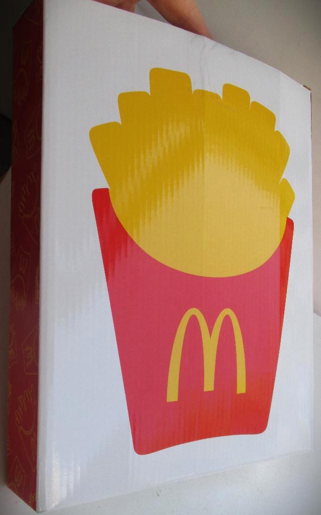 Mcdonalds luchtbed~Nieuw~Patatzak~Frites zak, Verzamelen, Merken en Reclamevoorwerpen, Nieuw, Gebruiksvoorwerp, Ophalen of Verzenden