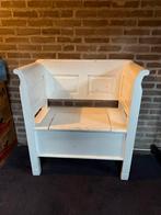 Kleine witte klepbank, Ophalen