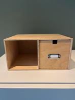 Opberg lade en kastje blank hout, bureaukastje, Huis en Inrichting, Kasten | Ladekasten, Minder dan 50 cm, Ophalen of Verzenden
