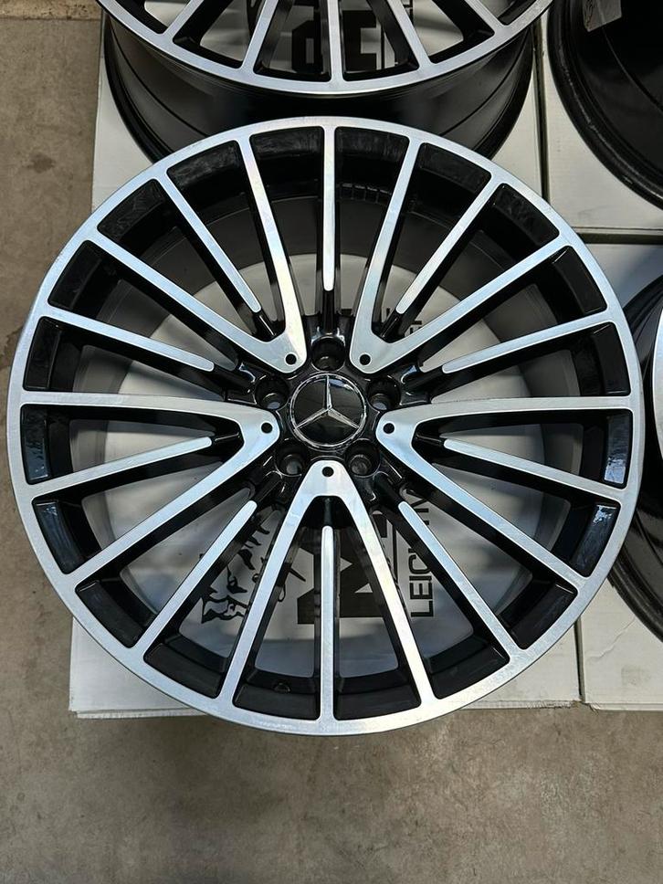 21” INCH S-KLASSE GLC-KLASSE VELGEN BREED SET E-KLASSE 5x112, Auto-onderdelen, Banden en Velgen, Ophalen
