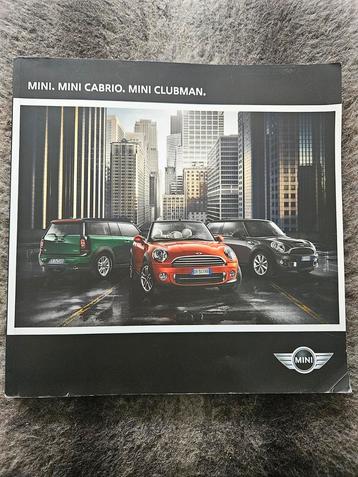 Te koop Mini, Mini Cabrio, Mini Clubman brochure 2013 beschikbaar voor biedingen