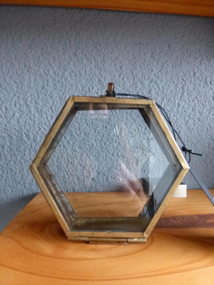 Vitrine doosje / display box van ptmd / glazen kistje ptmd, Huis en Inrichting, Woonaccessoires | Overige, Nieuw, Ophalen of Verzenden