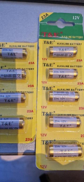 Alkaline Batterijen - 12V , 23A beschikbaar voor biedingen