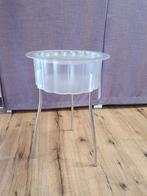 Ikea Hatten bijzettafel, Huis en Inrichting, Minder dan 55 cm, Gebruikt, Rond, Ophalen