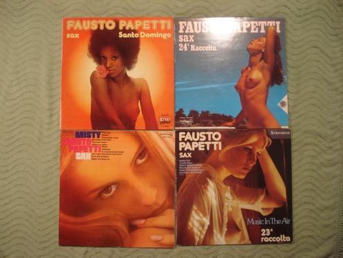 Fausto papetti 4x Vinyl LP: Sax Santo Domingo Raccolta Misty, Cd's en Dvd's, Vinyl | Jazz en Blues, Jazz, 1960 tot 1980, 12 inch