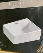 Witte fontein voor badkamer (nieuw in doos), 25 tot 50 cm, Minder dan 50 cm, Zo goed als nieuw, Wasbak of Wastafel