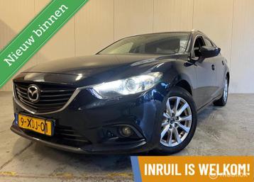 Mazda 6 Sportbreak 2.2D TS+ //VOL LEER // beschikbaar voor biedingen