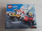 Lego 60458 City Pizza vs Fire Truck, Kinderen en Baby's, Speelgoed | Duplo en Lego, Ophalen of Verzenden, Nieuw, Complete set