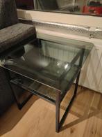 bijzettafel glas - MOET WEG, Minder dan 55 cm, Vierkant, Ophalen, 45 tot 60 cm