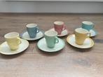 Regout pastel kop en schotels grave donna, Antiek en Kunst, Ophalen of Verzenden