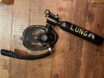 Lung Tank - Duikmasker met ademhalingssysteem, Watersport en Boten, Ophalen of Verzenden, Gebruikt, Duikbril of Snorkel