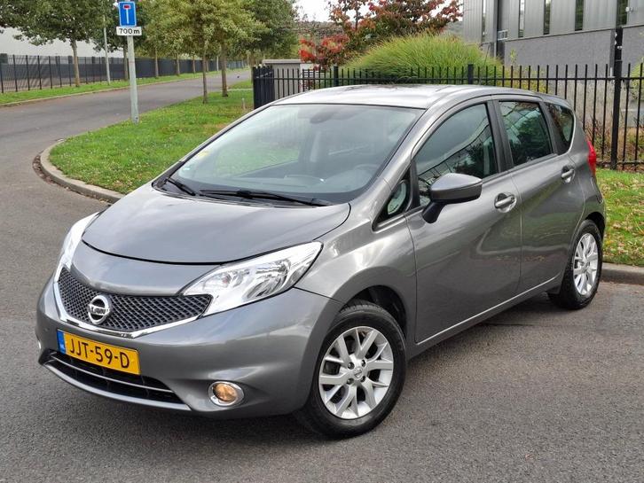 Note 1.2 Acenta bj 2015 Airco Cruise Control Nieuwe APK Mooi, Auto's, Nissan, Bedrijf, Note, ABS, Airbags, Airconditioning, Bluetooth