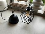 Zwarte hang lamp, Ophalen of Verzenden, Zo goed als nieuw, Minder dan 50 cm