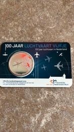 100 jaar luchtvaart vijfje in coinkaart, Postzegels en Munten, Munten | Nederland, Ophalen of Verzenden, Koningin Beatrix, Euro's
