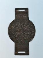 Origineel Nederlands Rijwielbelastingplaatje – 1935-1936, Verzamelen, Ophalen, Nederland