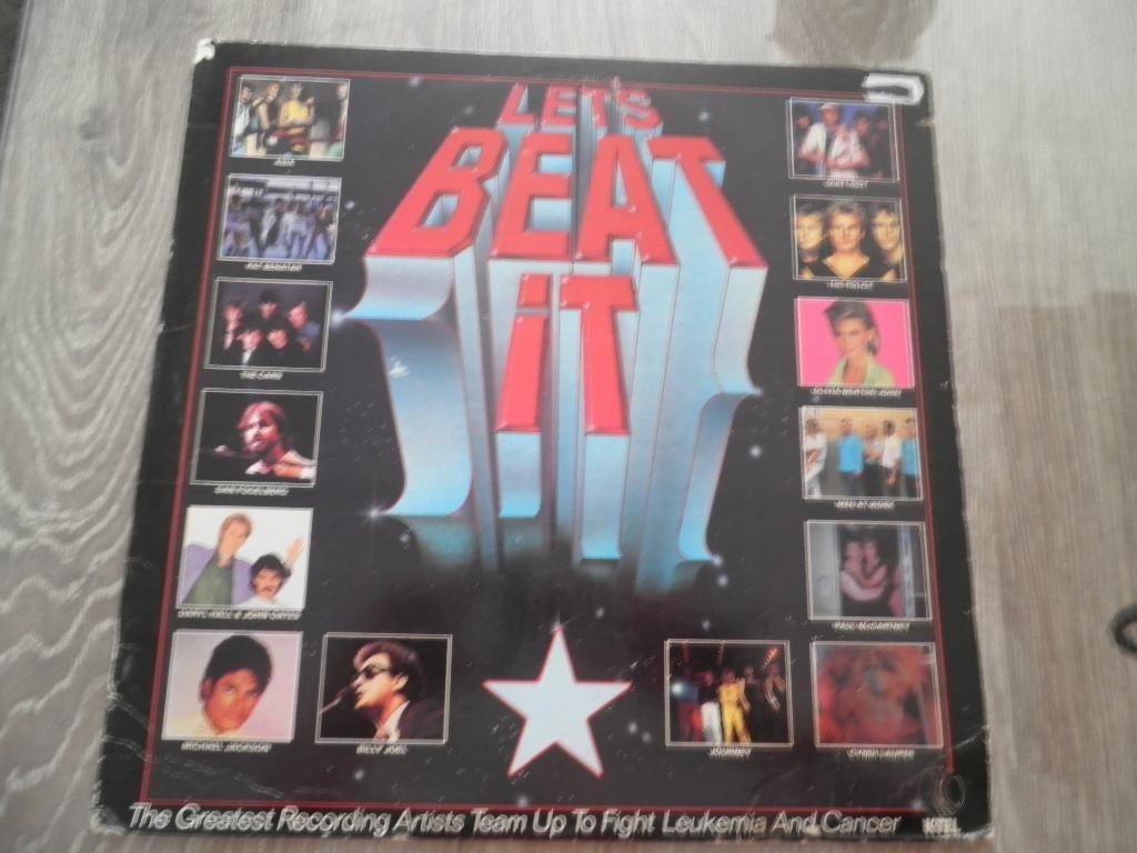 Let`s beat it, Cd's en Dvd's, Vinyl | Pop, Ophalen of Verzenden, Gebruikt, 12 inch