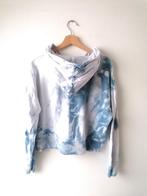 C&A blauw tie dye hoodie vest, maat M/L, Maat 38/40 (M), Blauw, Ophalen of Verzenden, Gedragen