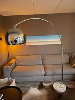 booglamp, Huis en Inrichting, Lampen | Vloerlampen, 150 tot 200 cm, Gebruikt, Metaal, Ophalen