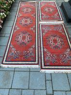 Vintage Rode Tapijten Set, Ophalen, Gebruikt, 50 tot 100 cm, 150 tot 200 cm