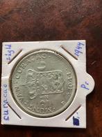 Curacoa 2 1/2 gld 1944, Zilver, Ophalen of Verzenden, Koningin Wilhelmina, Losse munt